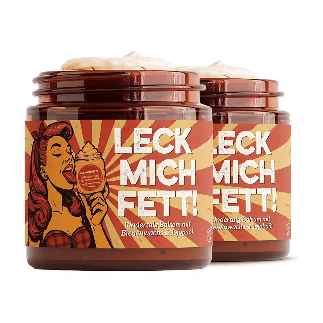 2X LeckMichFett Tiegel