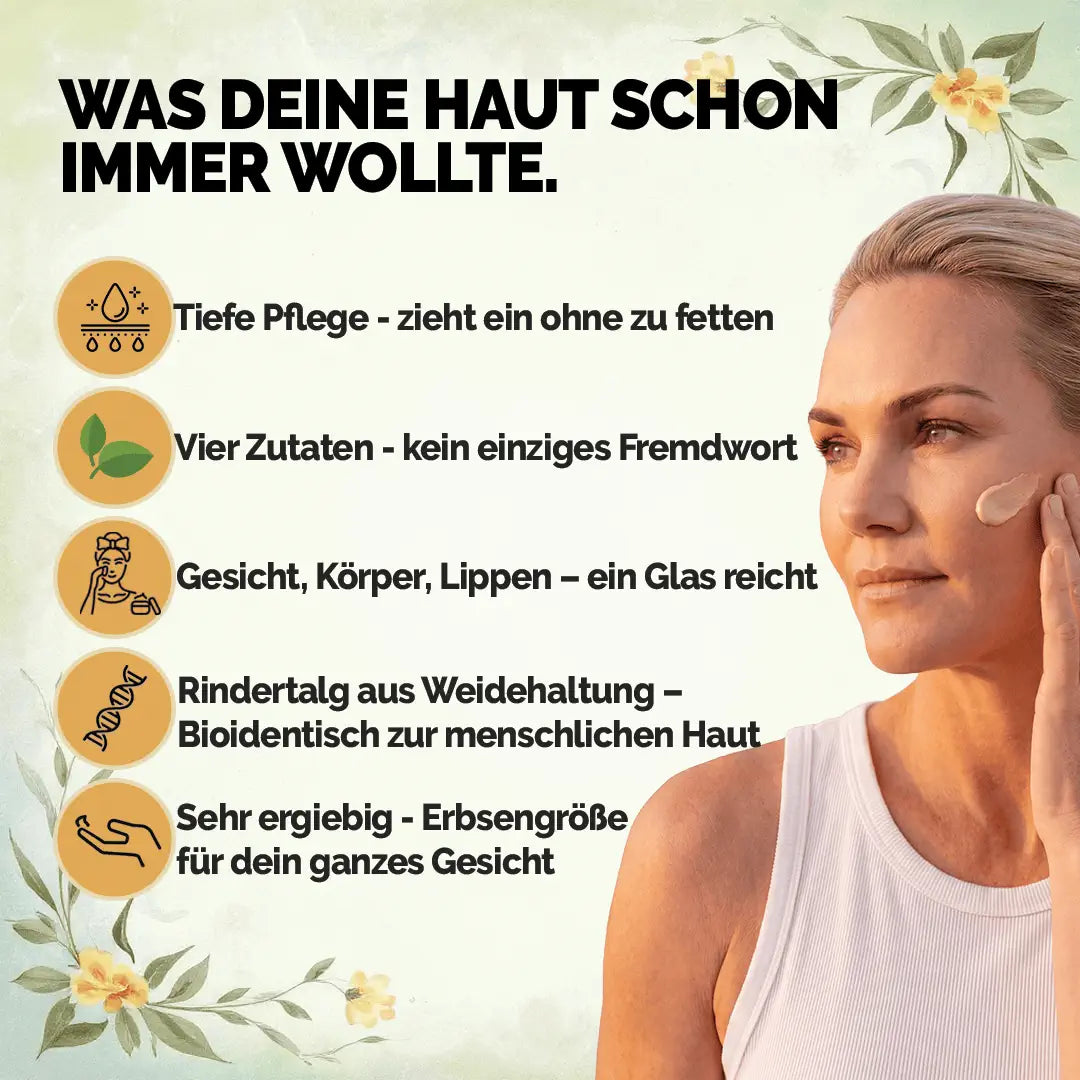 LeckMichFett - Rindertalg mit Bienenwachs & Ringelblume